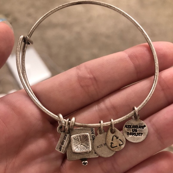 Alex and Ani Silver Graduation Bracelet - Picture 5 of 6